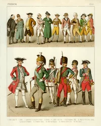 Costume francese 1700