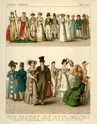 Costumi francesi e tedeschi 1804-1830