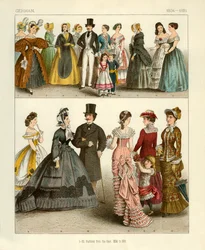 Costumi tedeschi 1834-1881