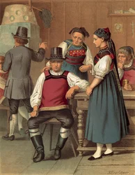 Costume tedesco, Baden, Rickesbach