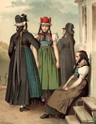 Costume tedesco, Baden, St Georgen, Tennenbrunn