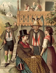 Costume tedesco, Oesterreich, Pinzgau