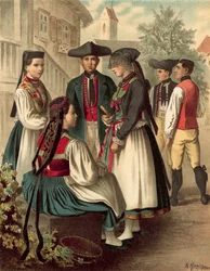 Costume tedesco, Wurtemberg Betzingen
