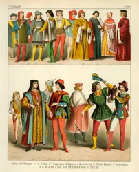Costume italiano 1400