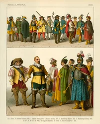 Costumi vari 1600