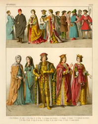 Costume spagnolo 1400