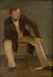 Il pittore Constantin Hansen