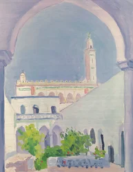 La moschea di Laghouat, c.1939