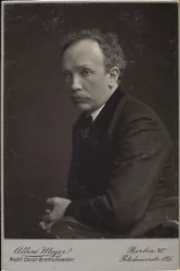 Richard Strauss, compositore tedesco, fine XIX o inizio XX secolo