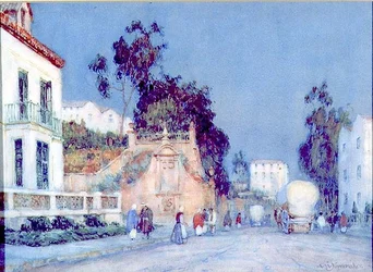 Prima serata in una città spagnola