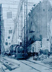 Un cantiere navale britannico