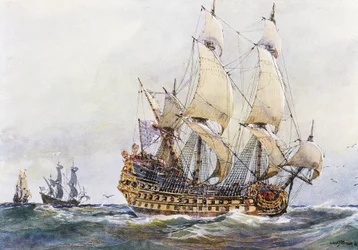 Nave francese di primo rango al tempo di Colbert (XVII secolo)