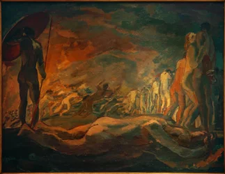 Geremia disteso a terra