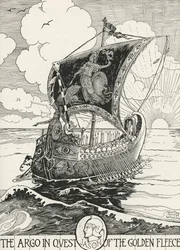 Giasone e gli Argonauti sull