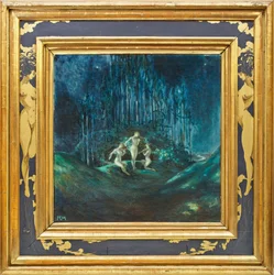 Notturno di Chopin (olio su tela)