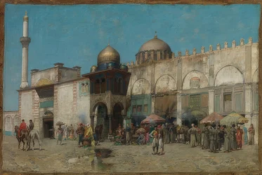 Una moschea. 1886