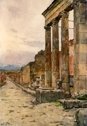 Ingresso al Foro Triangolare