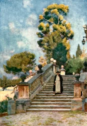 Gradini della Chiesa delle Suore Domenicane dei SS Domenico e Sisto