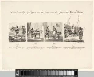 Caricatura del generale Daine