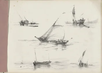 Studio di barche a vela sull