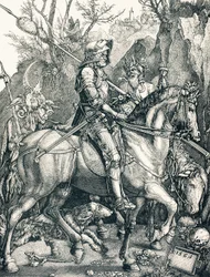 Il Cavaliere della Morte, c.1880