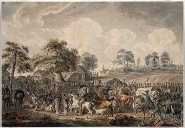 La Grande Armata attraversa il fiume Daugava il 24 luglio 1812
