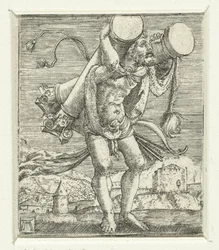 Ercole porta le colonne
