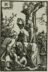 La crocifissione, da La caduta e la redenzione dell