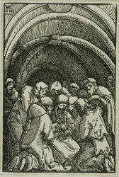 La morte della Vergine, da La caduta e la redenzione dell