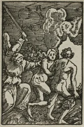 La cacciata dal Paradiso, da La caduta e la redenzione dell