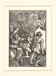 La cacciata dal Paradiso, da La caduta e la redenzione dell
