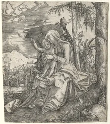 La Vergine in un paesaggio, c. 1515