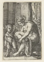 Venere dopo il bagno