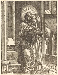 Vergine e Bambino in una Chiesa