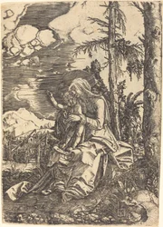 Vergine in un Paesaggio