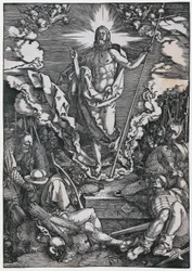La Resurrezione di Cristo, foglio 12 della serie "La Grande Passione"
