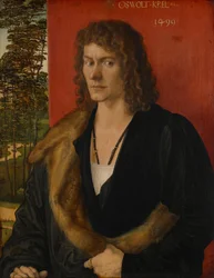 Trittico di Oswolt Krel, parte centrale: Oswolt Krel
