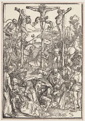 Calvario (modesta xilografia)