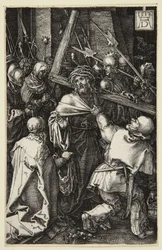 Cristo porta la croce (serie della Passione incisa)