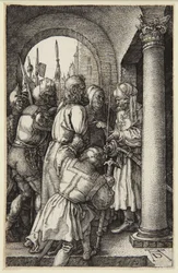 Cristo davanti a Pilato (serie della Passione incisa)