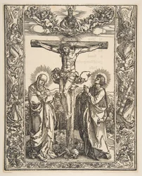 Cristo sulla croce tra la Vergine e San Giovanni, 1516