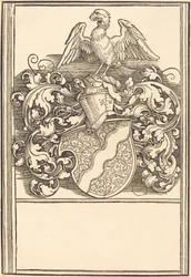 Stemma di Michael Behaim, probabilmente c. 1520