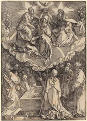 Presentazione al Tempio, tavola 13 della serie "La vita della Vergine"