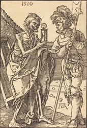 La morte e il lanzichenecco, 1510
