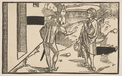 Eunuchus, dalla Commedia di Terenzio, ristampa del XIX secolo