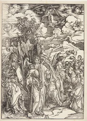 Quattro angeli che trattengono i venti