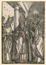 San Colomano (Johannes Stabius nei panni di San Colomano)
