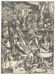 Il martirio di San Giovanni Evangelista