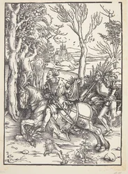 Cavaliere e lanzichenecco