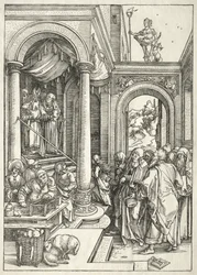 Vita della Vergine: Presentazione della Giovane Vergine al Tempio